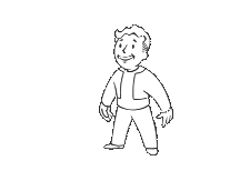 a fallout vault boy gif from fallout representing the charisma special attribute