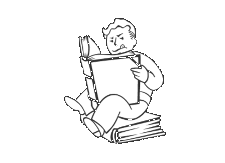 a fallout vault boy gif from fallout representing the intelligence special attribute